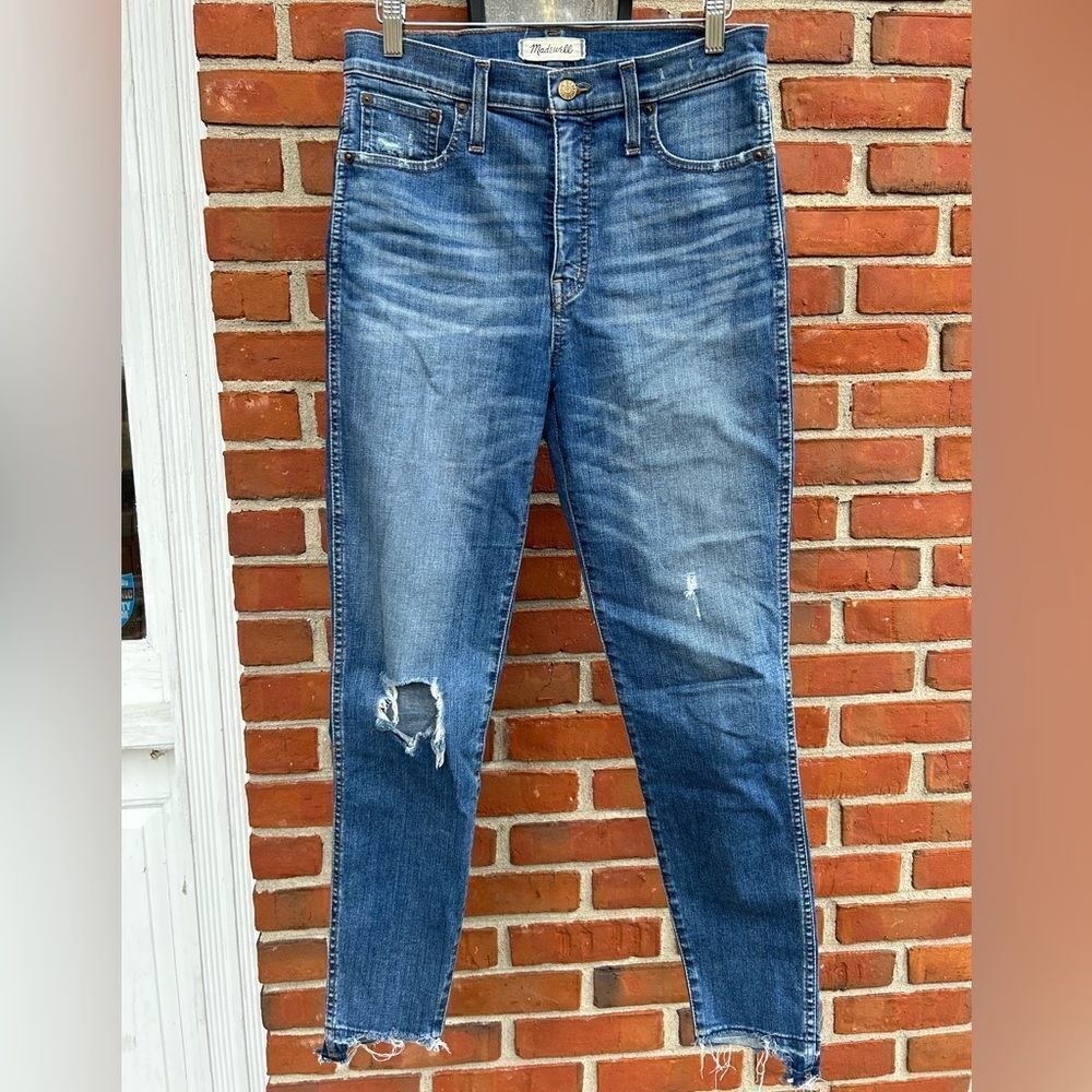 Madewell 10” High Rise Skinny Jean - Picture 2 of 7